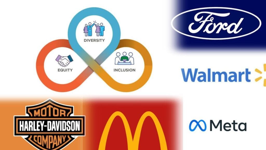 Meta, Ford, Walmart, Harley-Davidson and McDonald's are reversing certain DEI policies