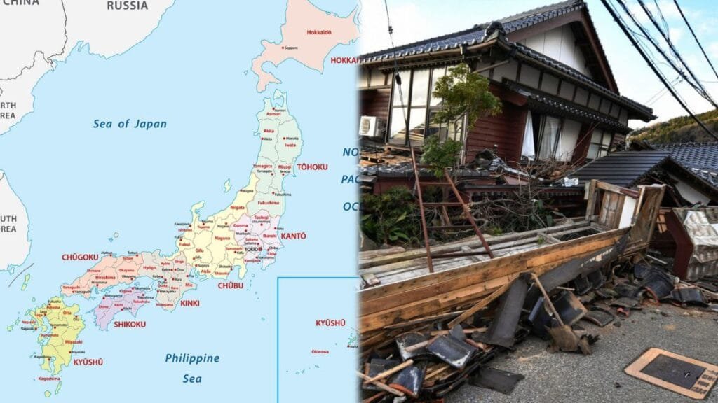 Japan issues tsunami warning following a 6.9 magnitude earthquake