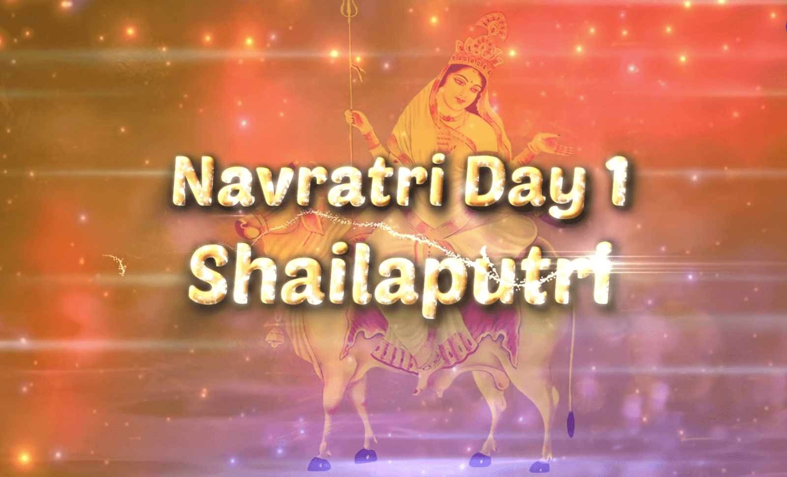 Navaratri First Day- Shailaputri Devi Puja