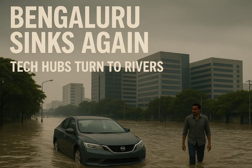Bengaluru Sinks Again Tech Hubs Turn to River